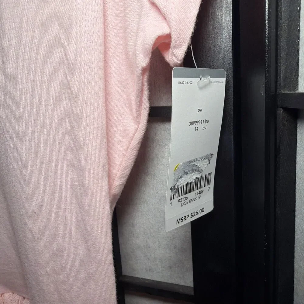 Carter’s XL 14 Short‎ sleeve Tutu Dress Girl's Pink NEW
